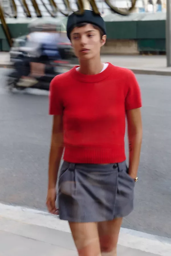 Chopped Trousers Mini Skort by Maeve