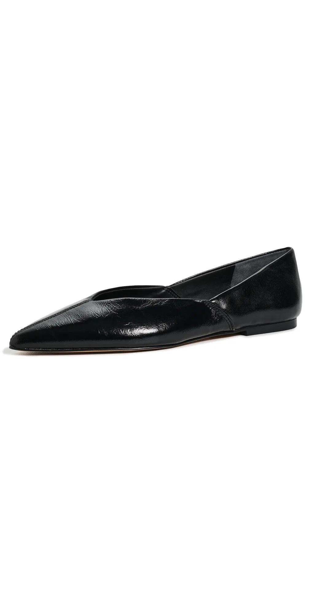 Gema Flats Black Leather by Dolce Vita