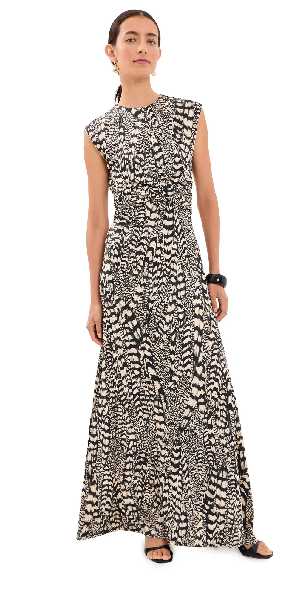 The Lone Muse Ankle Dress by Johanna Ortiz