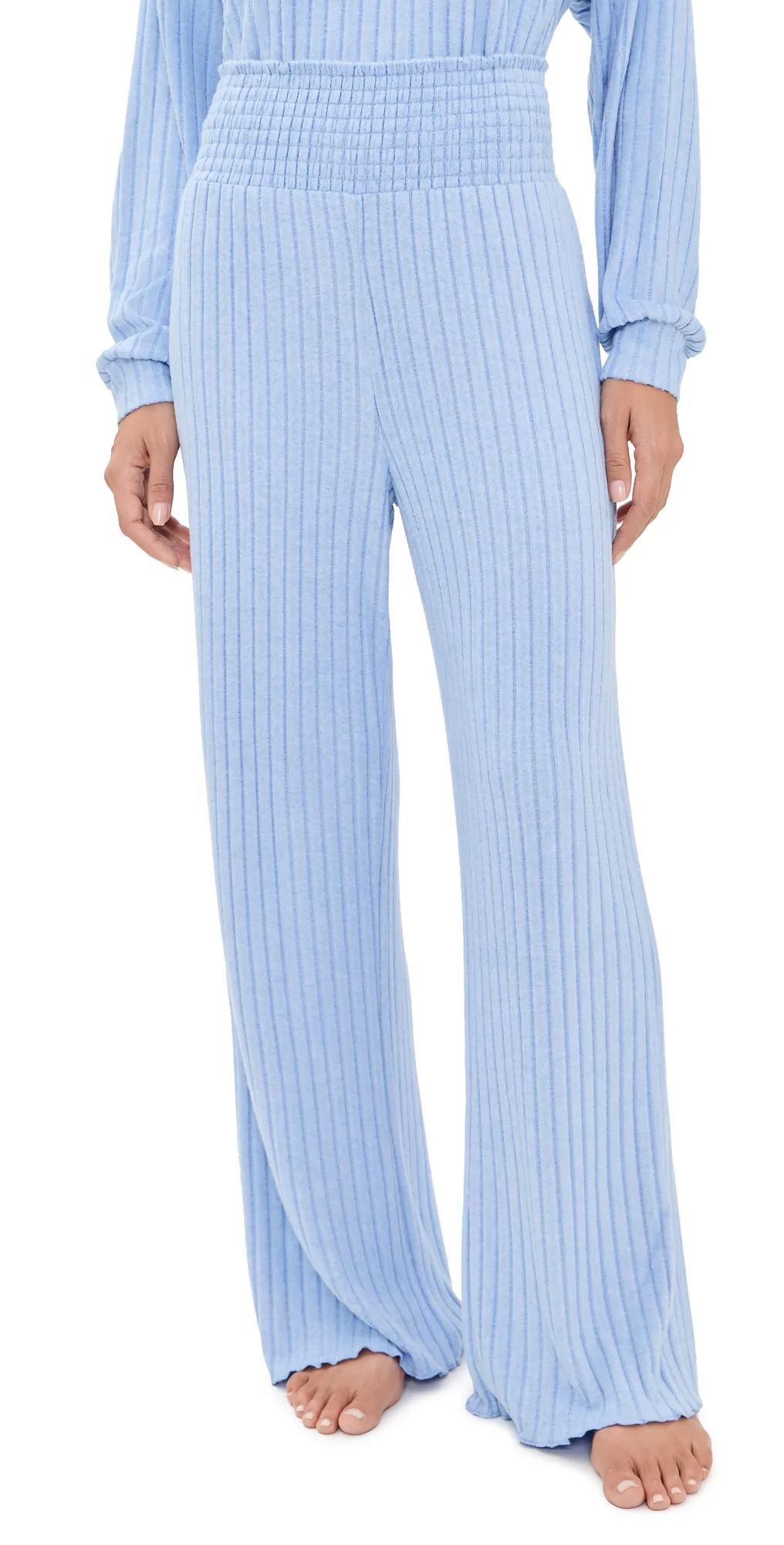 Dawn Smocked Rib Pants by Z Supply