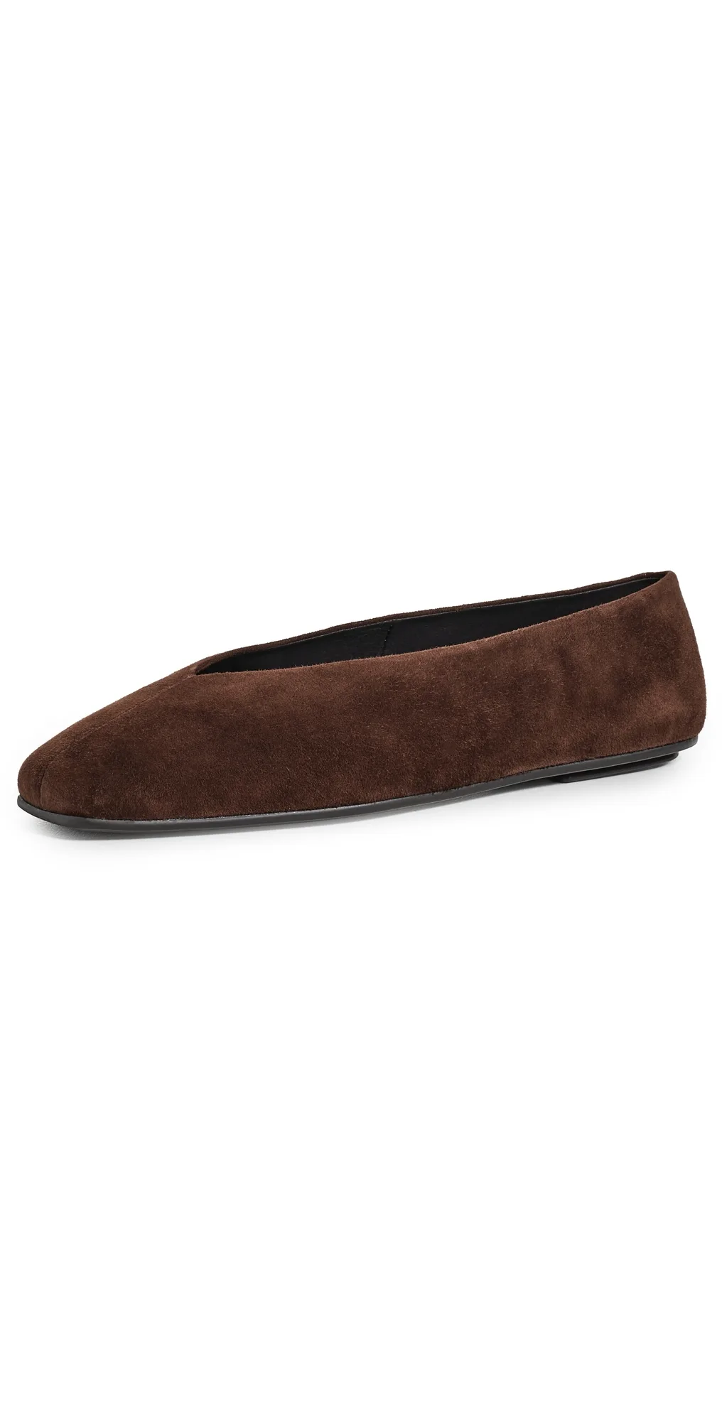 Fathom Flats Brown Suede by Jeffrey Campbell