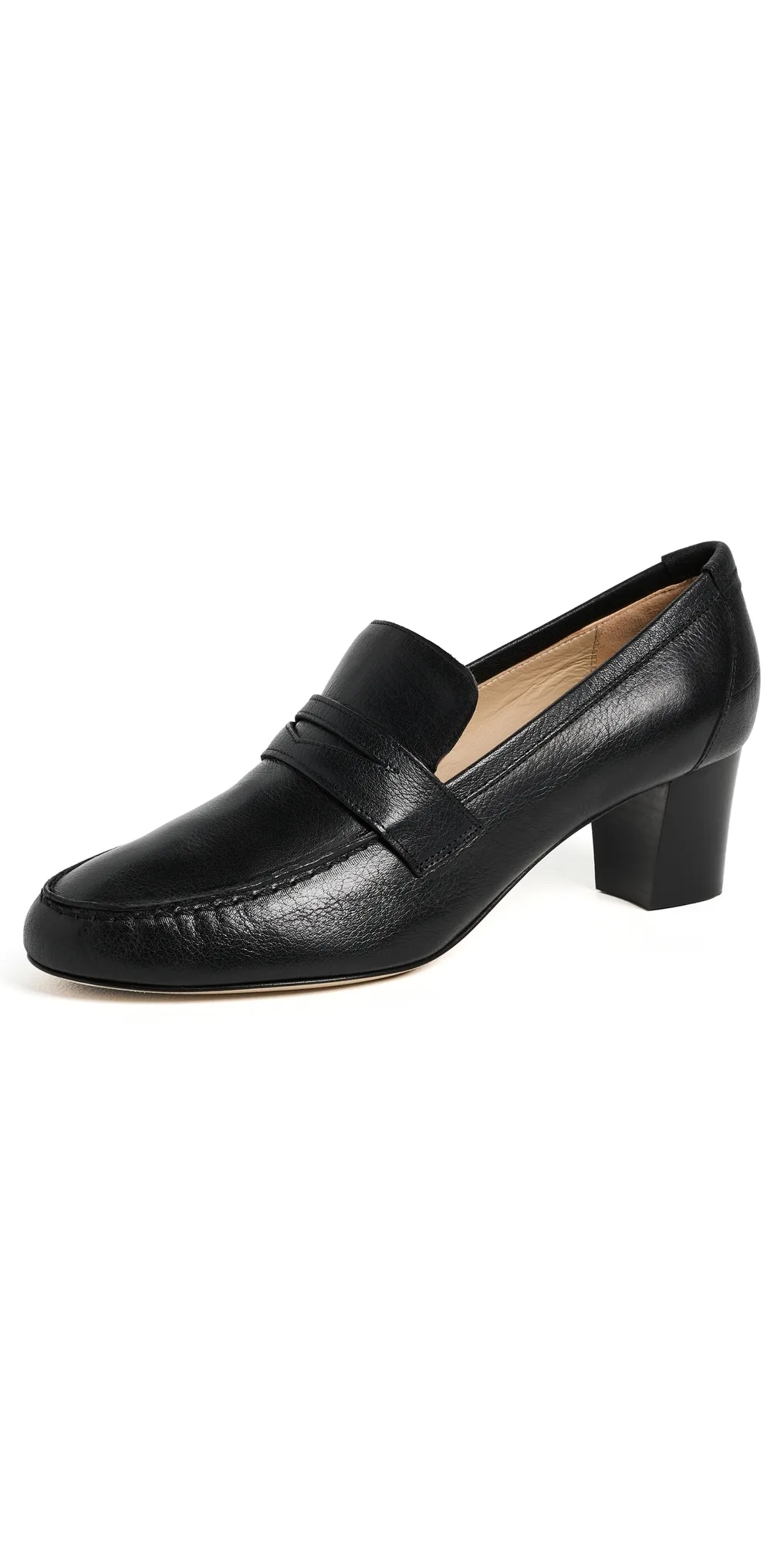 The Heeled Penny Loafers by Jamie Haller