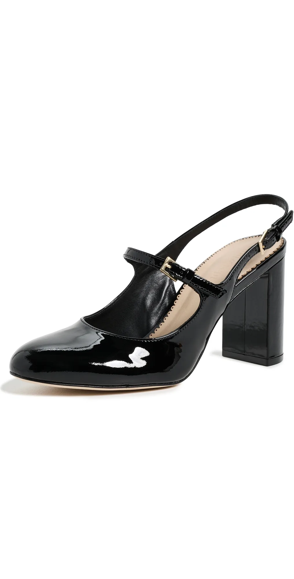 Lola Patent Slingback Heels