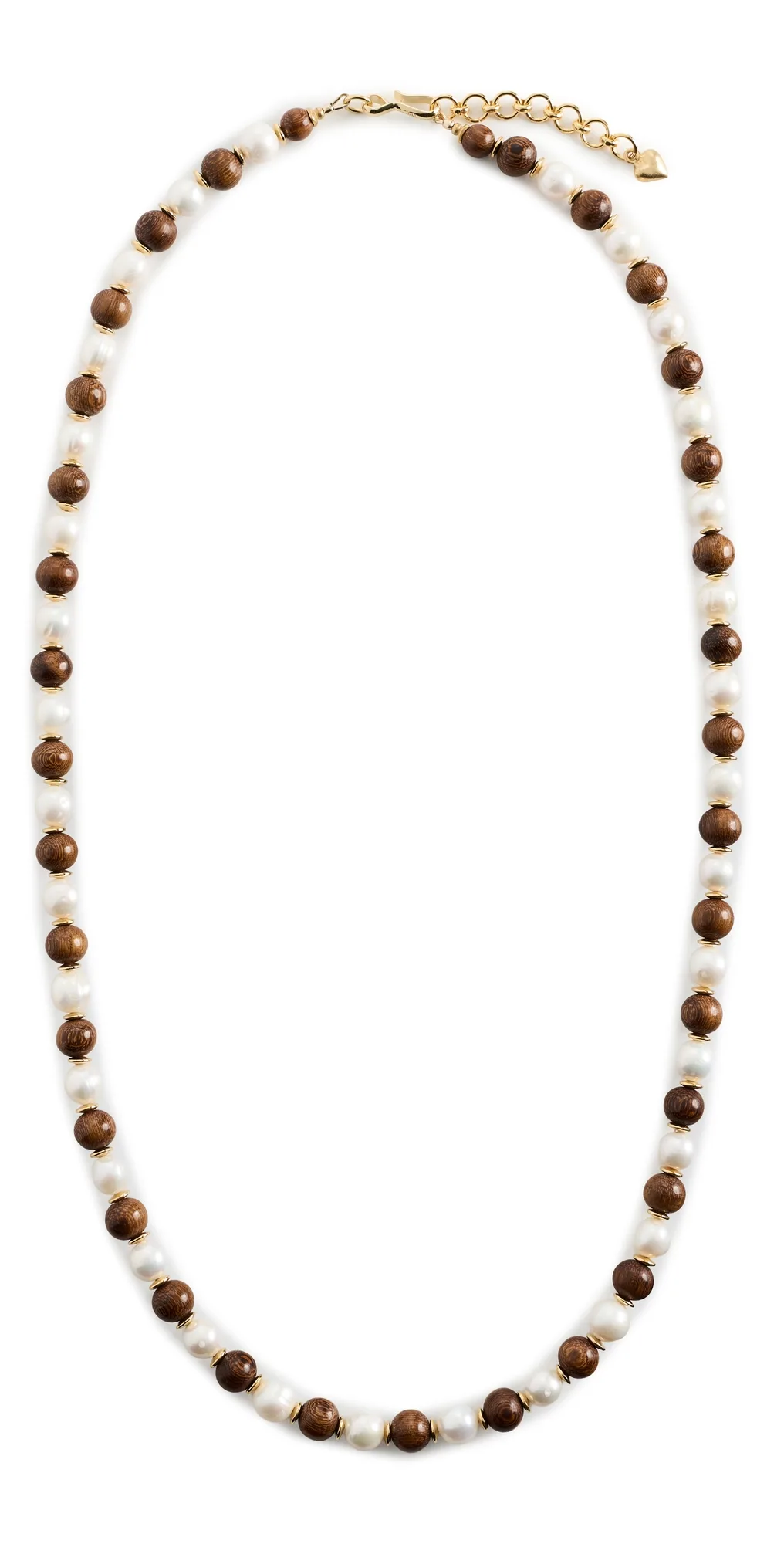 Driftwood Pearl Necklace by Brinker + Eliza