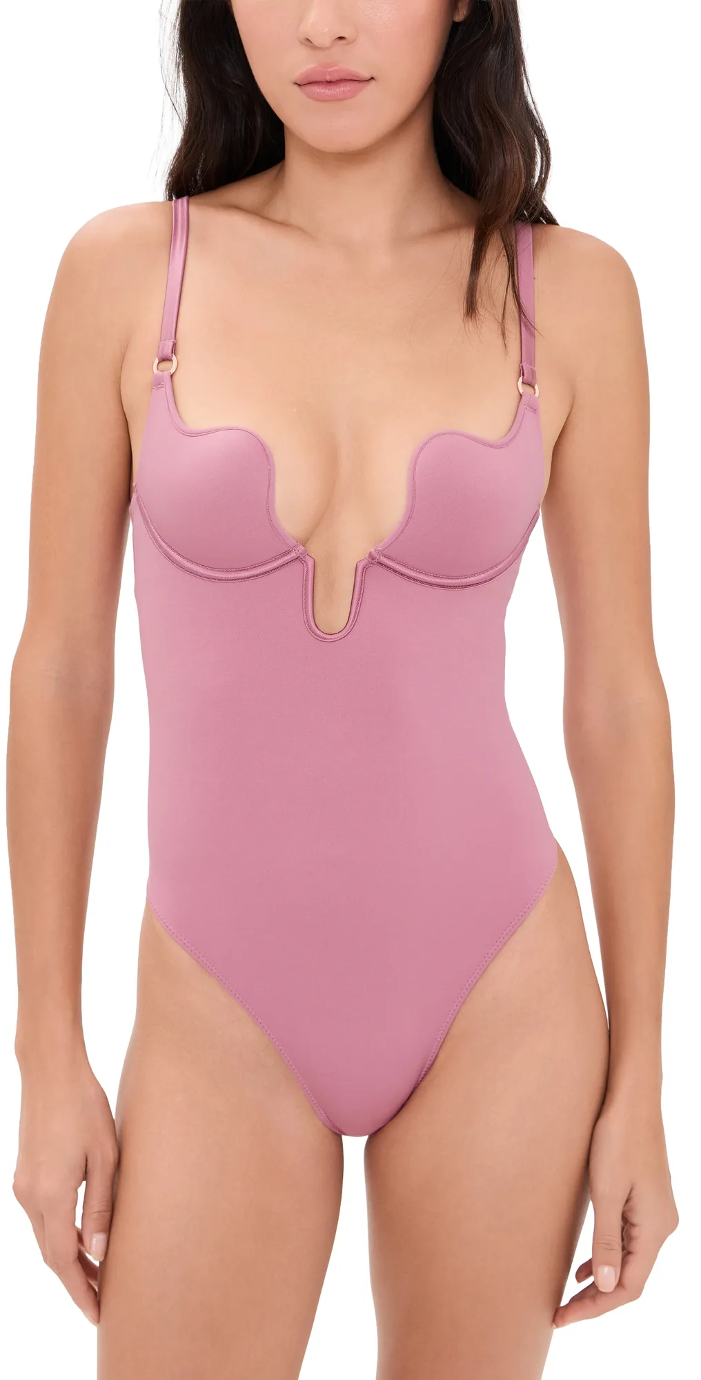 Seduce U-Plunge Bodysuit by Fleur Du Mal