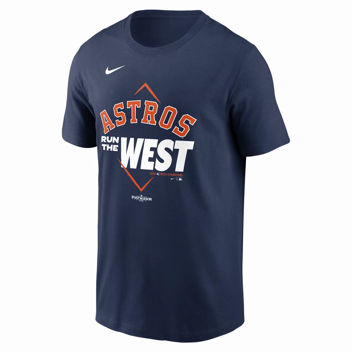 Houston Astros 2026 AL West Division Champions MLB T-Shirt by Nike