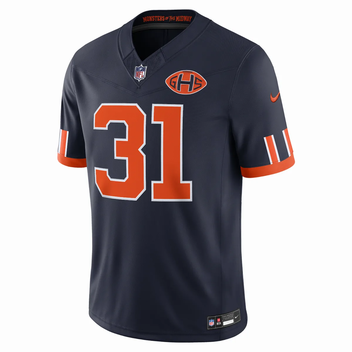 Dillon Thieneman Chicago Bears Rivalries Collection NFL Game Jersey by Nike