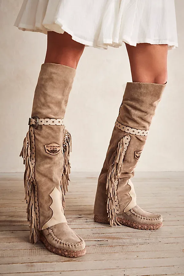 Drifter Tall Mocc Boots by El Vaquero