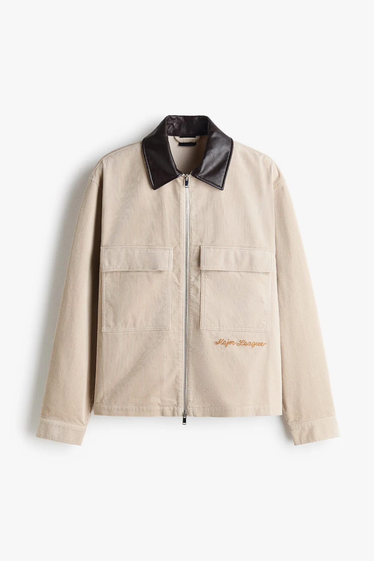 Corduroy Workwear Overshirt by H&M