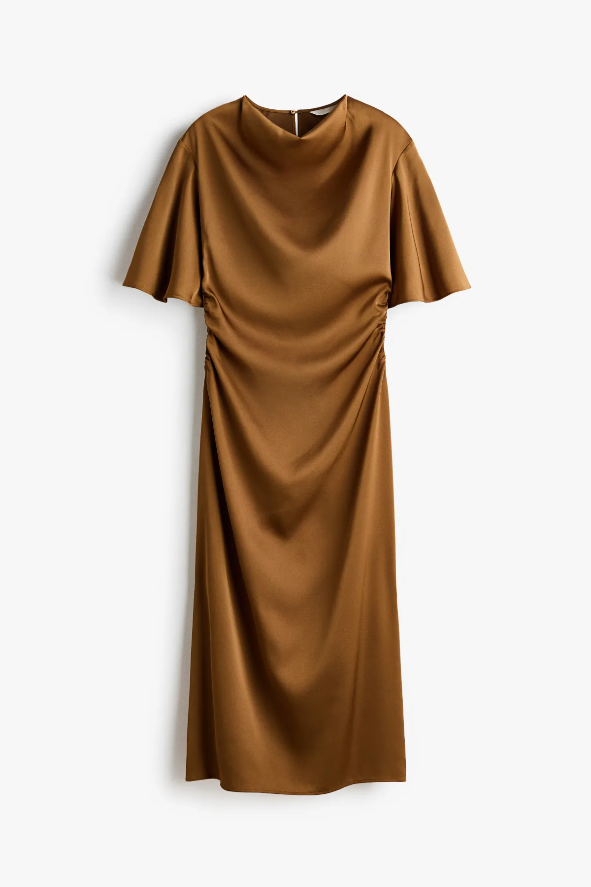 Draped Satin Dress by H&M
