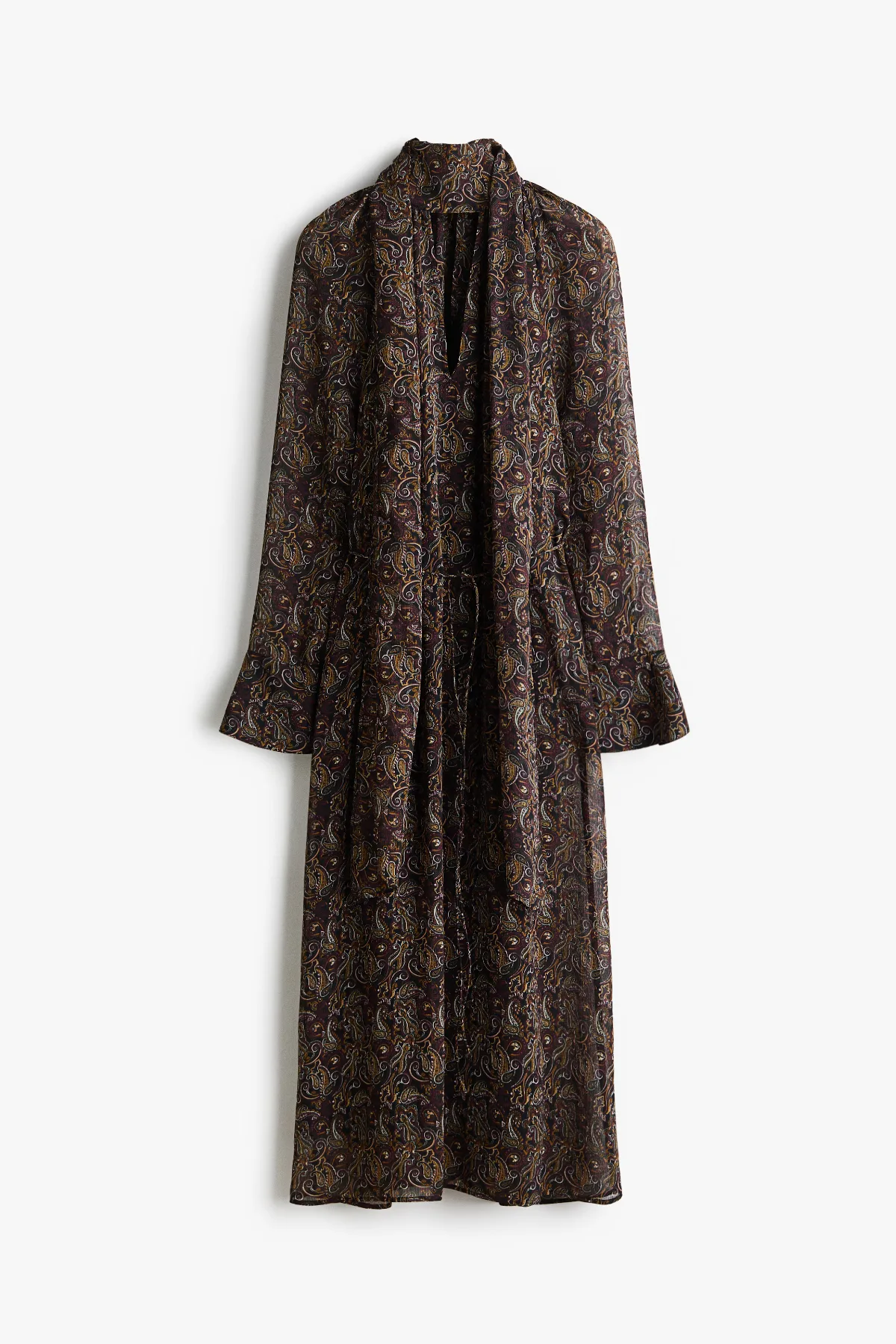 Scarf-Collar Dress by H&M
