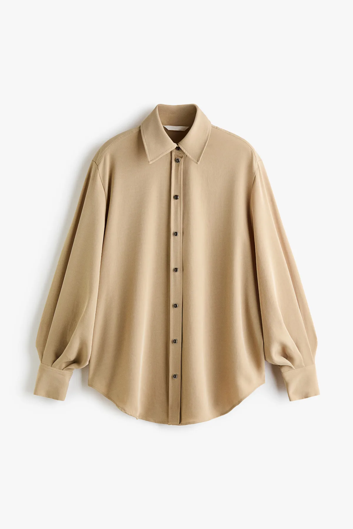 Oversized Puff-Sleeved Shirt by H&M