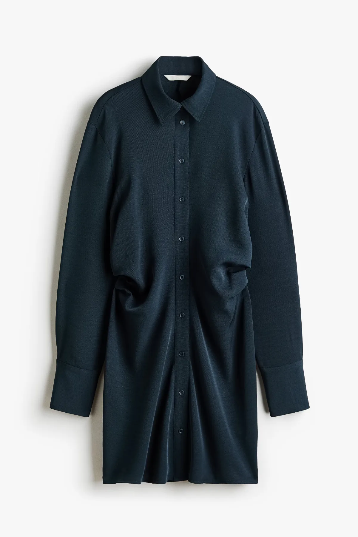 Draped Shirt Dress by H&M