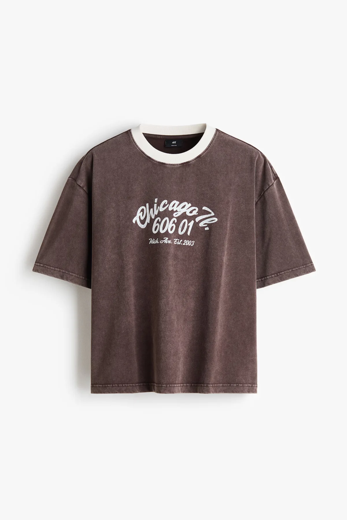 Oversized Printed T-Shirt by H&M