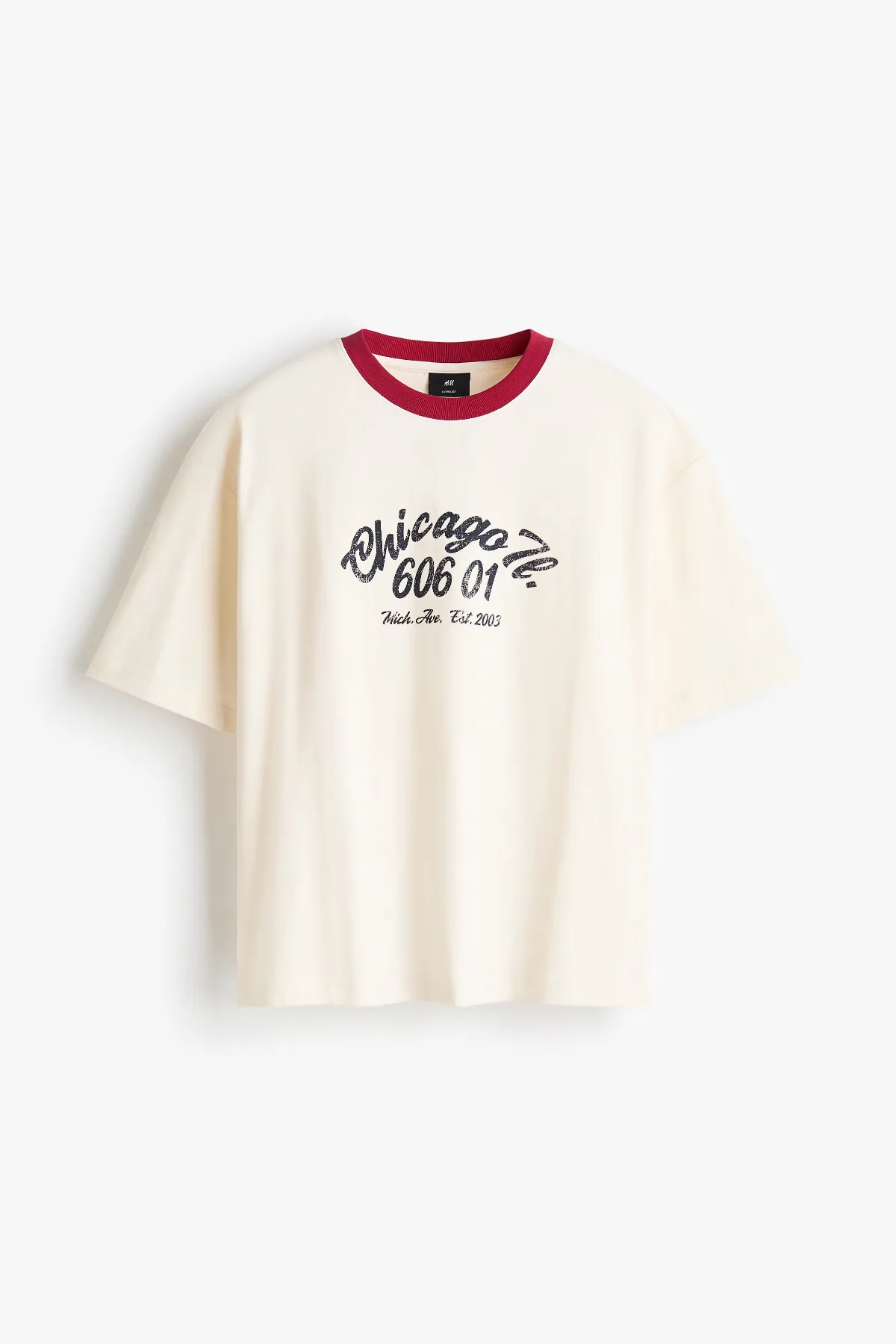 Oversized Printed T-Shirt by H&M