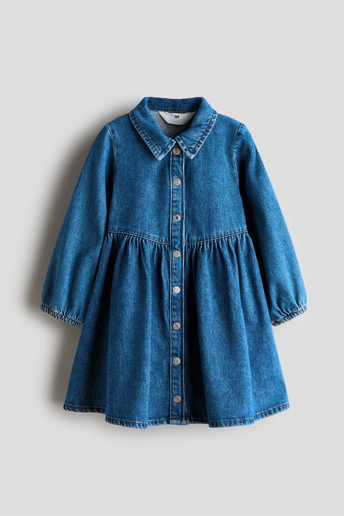 Denim Shirt Dress by H&M