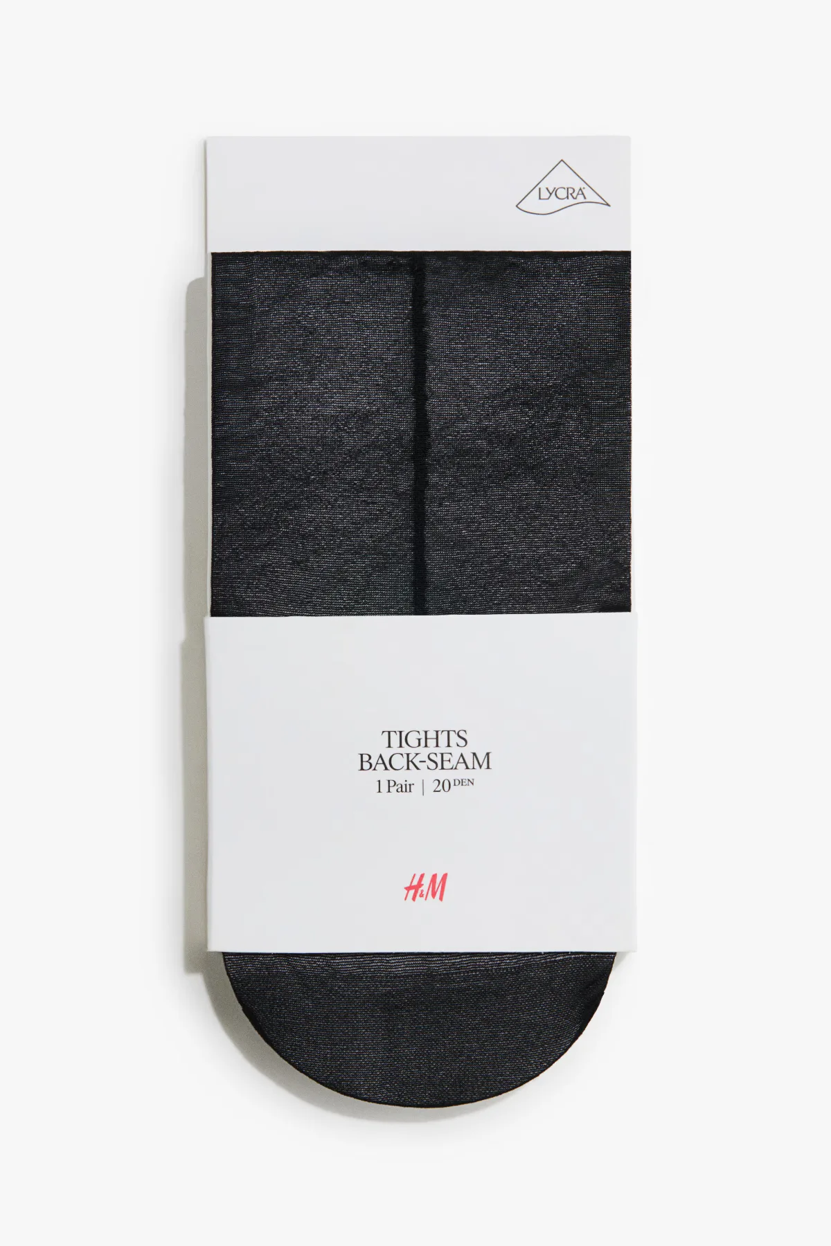 Seam-Detail Tights 30 Denier with Lycra by H&M
