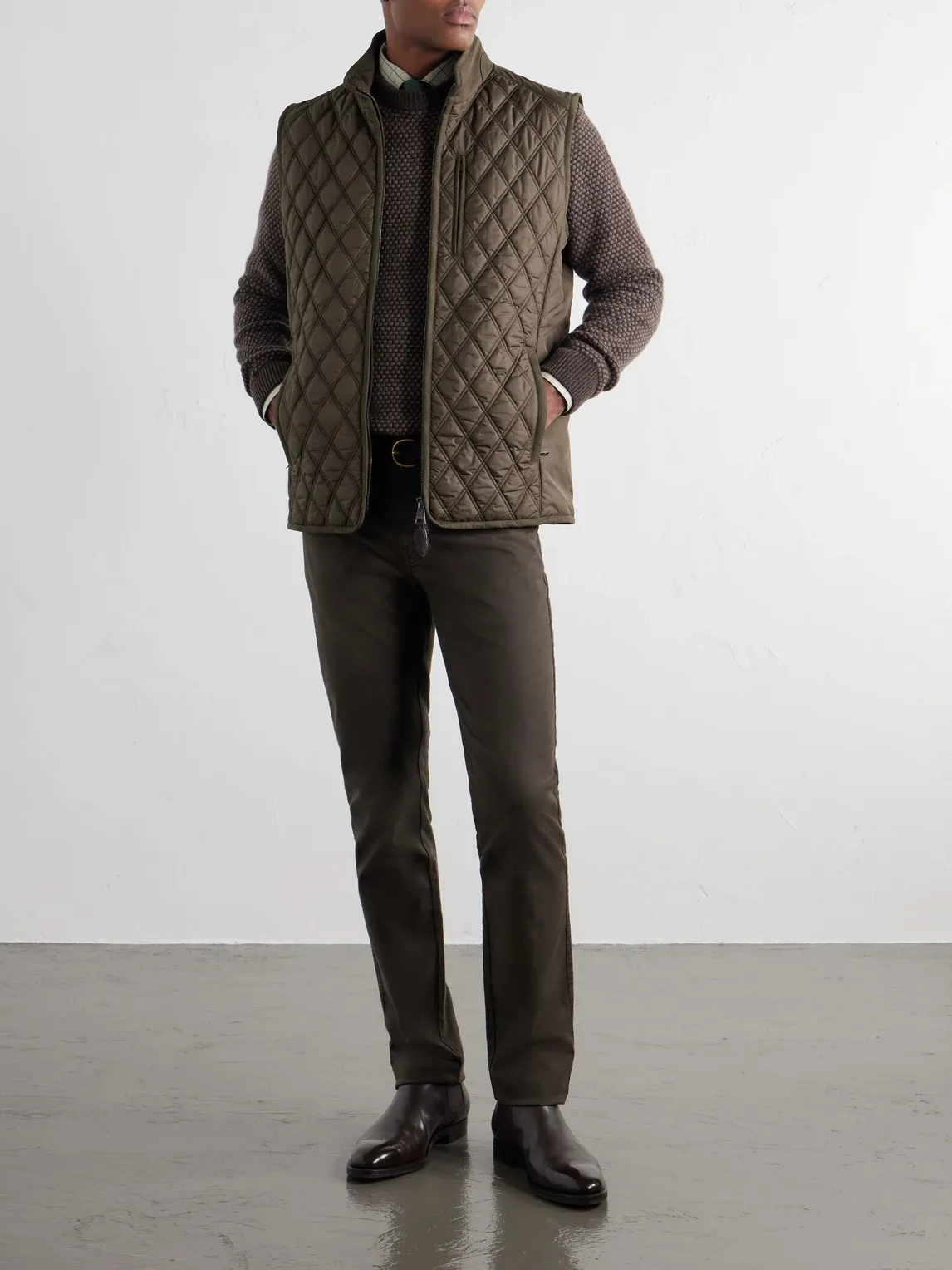 Moorland Padded Quilted Shell Gilet