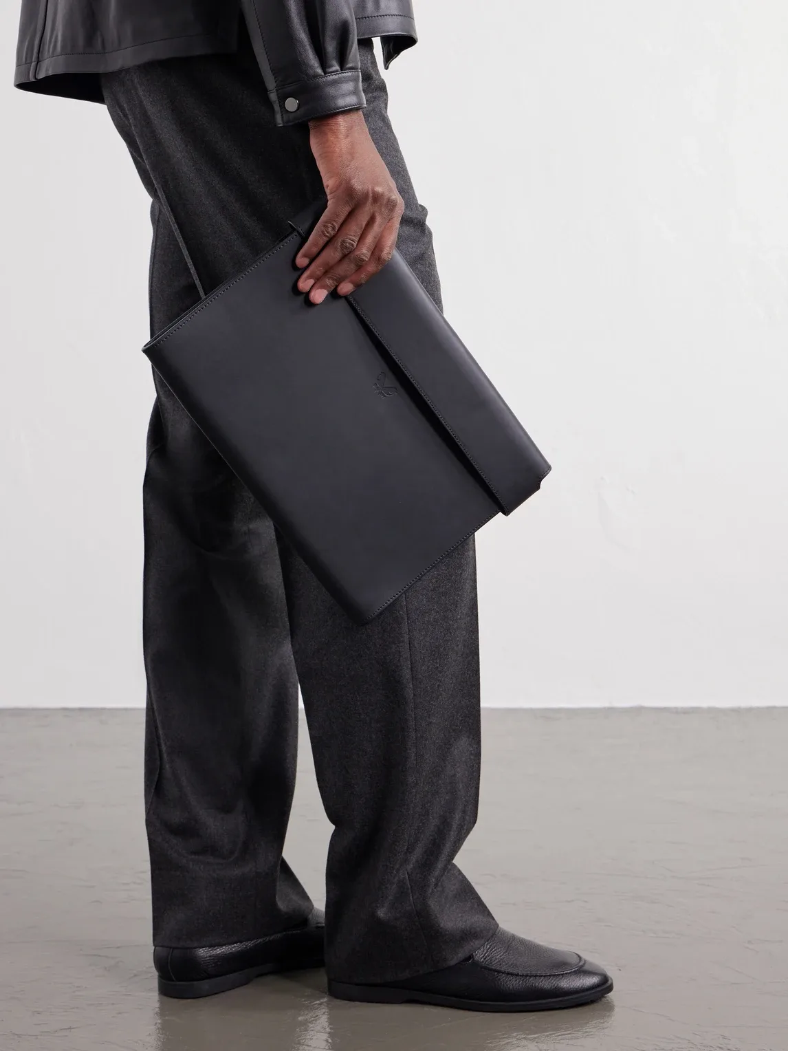 Small Folio Leather Pouch by Bennett Winch
