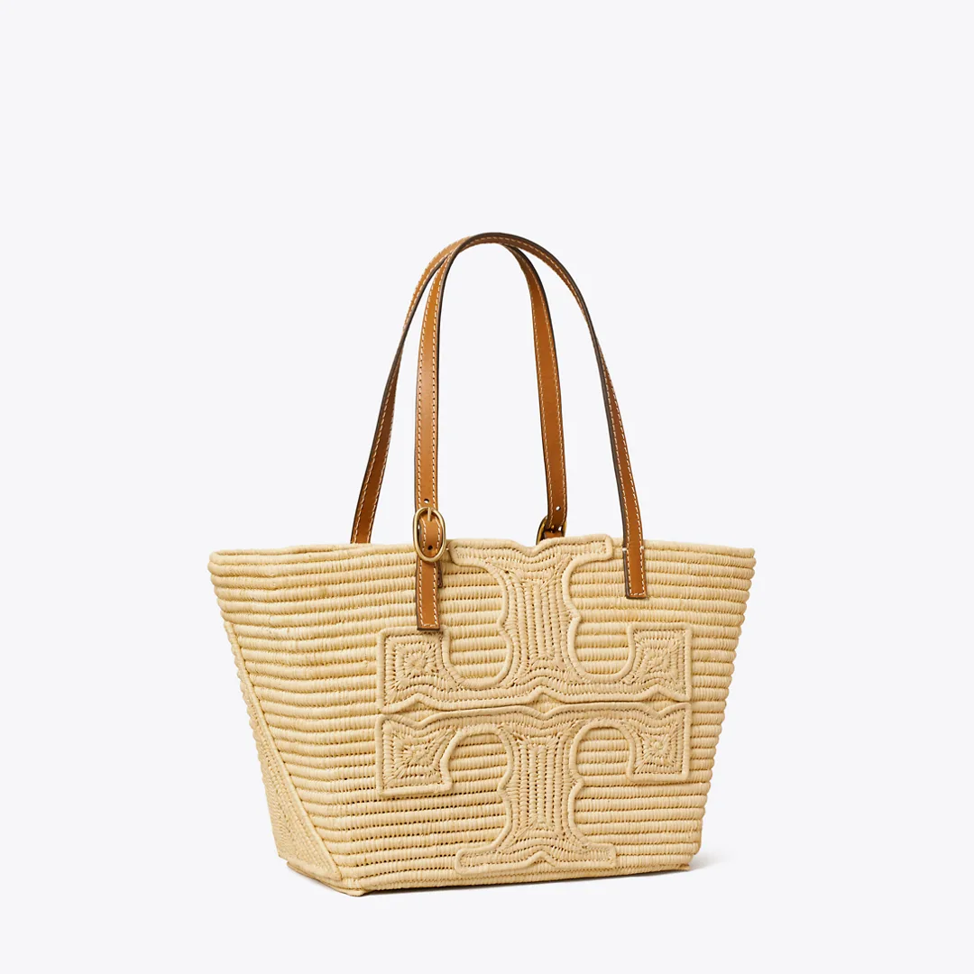 Tory Burch x Doum Small Ella Raffia Tote by Tory Burch