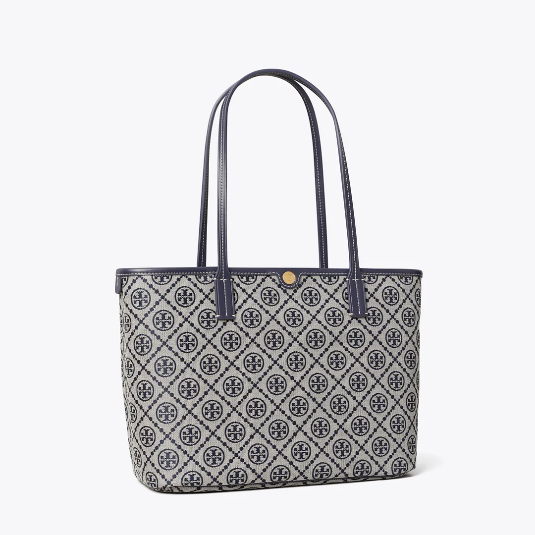 T Monogram Small Zip Tote by Tory Burch