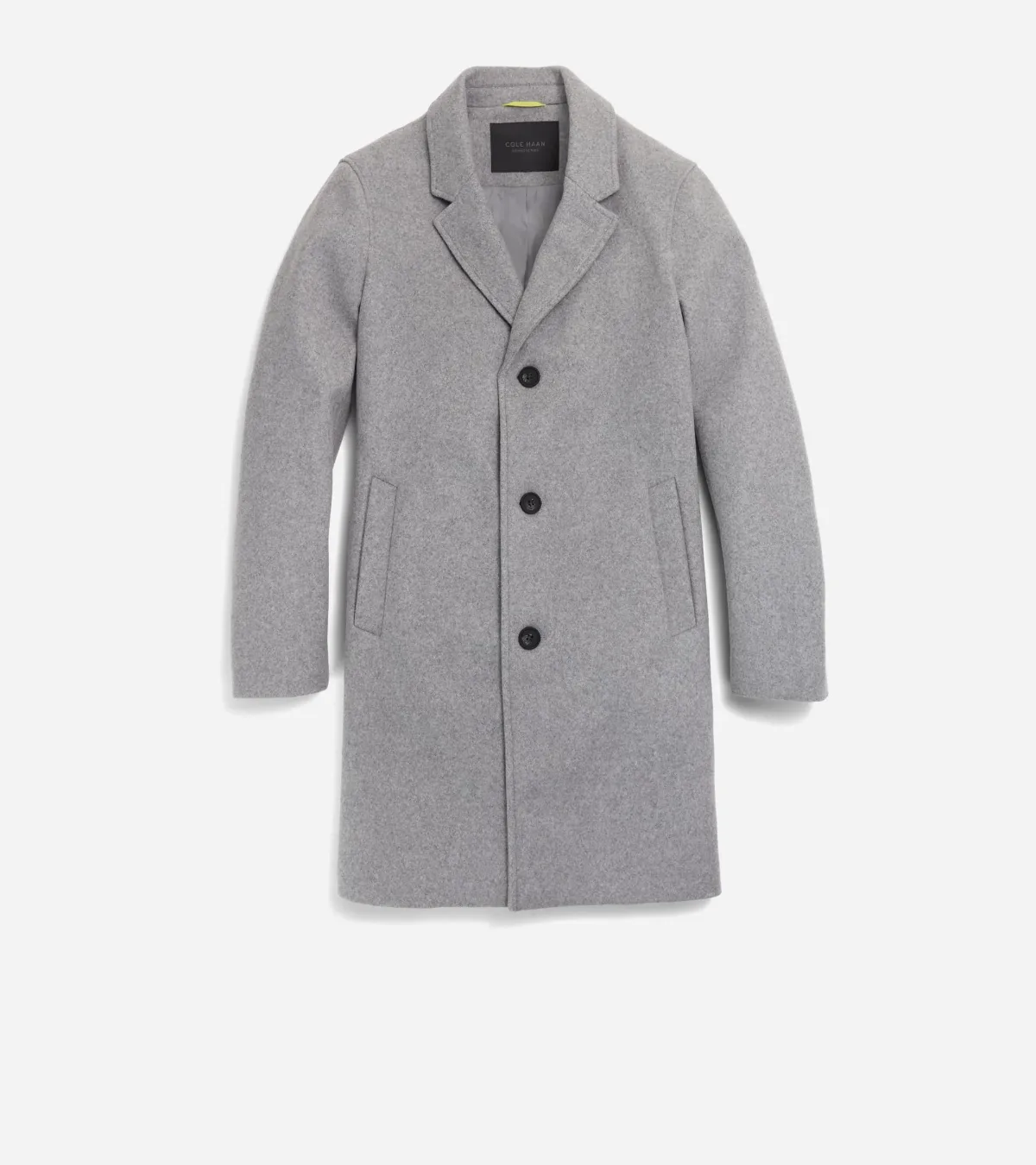 Stretch Wool Top Coat by COLE HAAN