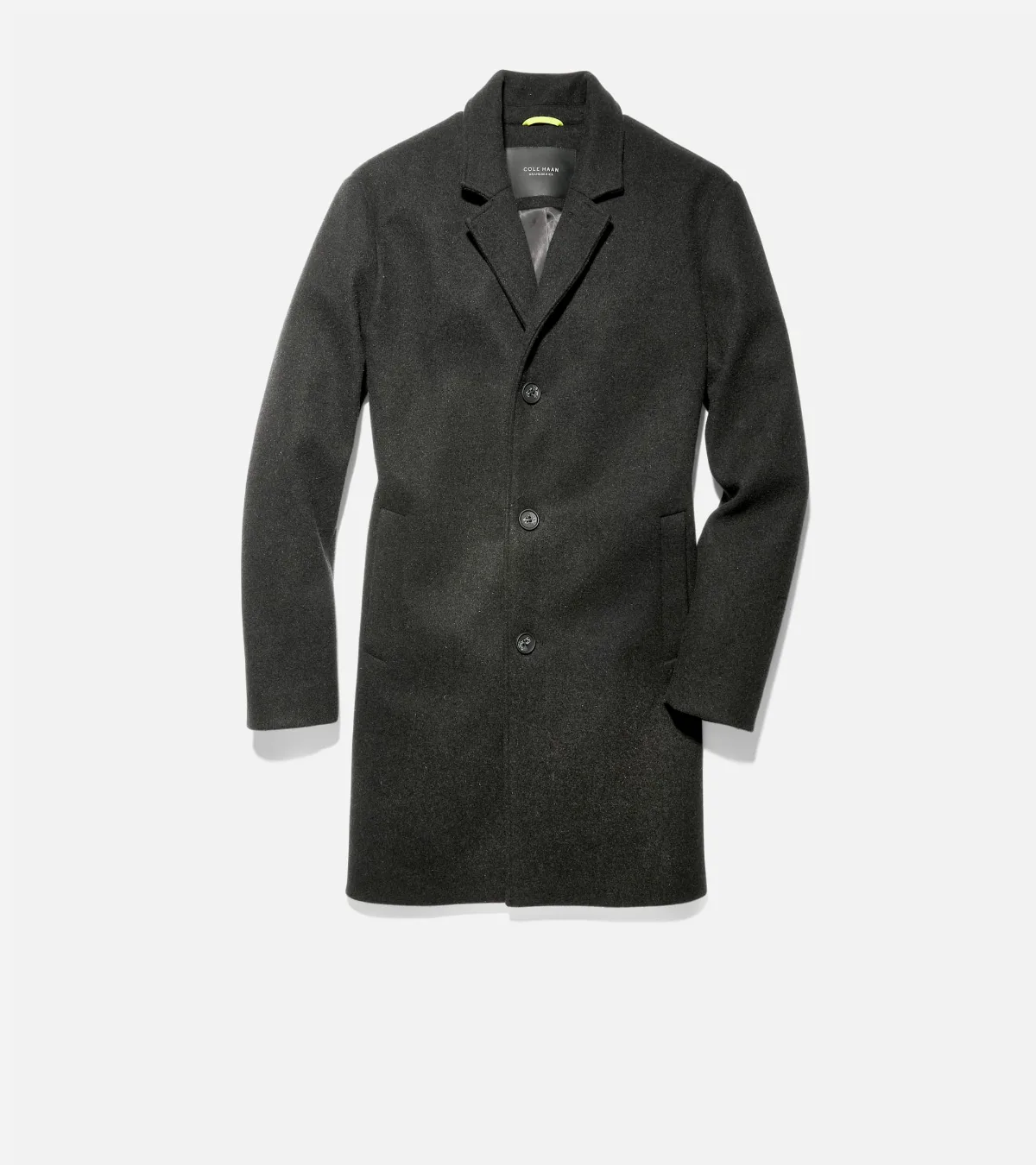 Stretch Wool Top Coat by COLE HAAN