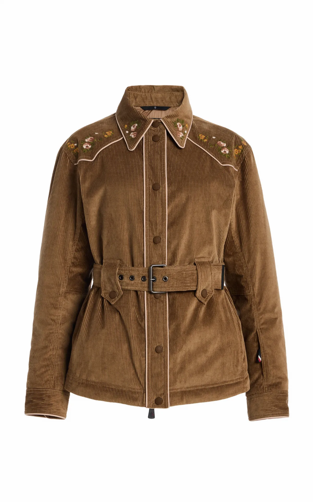 Grenoble Olonne Corduroy Down Shirt Jacket by Moncler