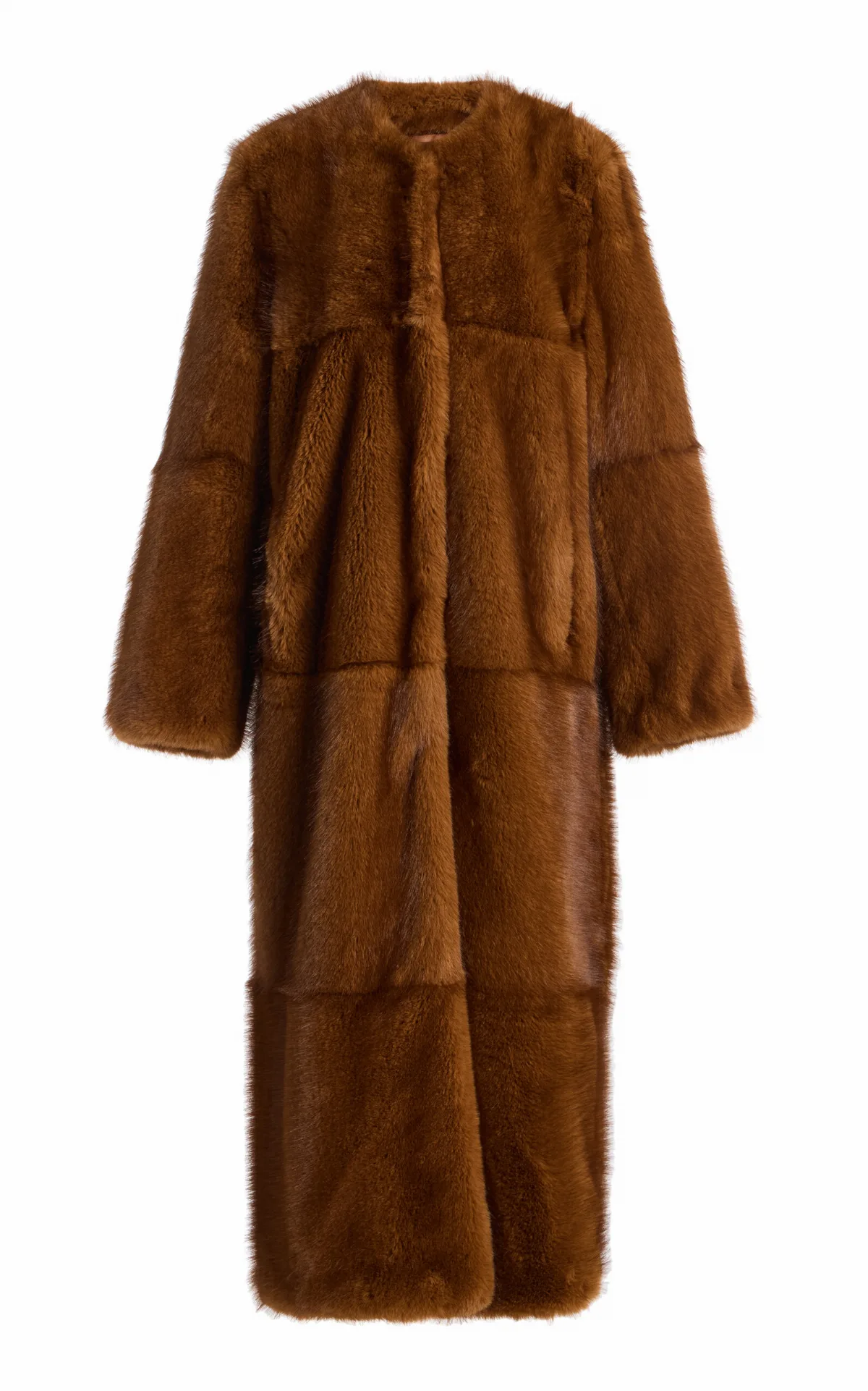 Hilma Faux Fur Coat by STAND STUDIO