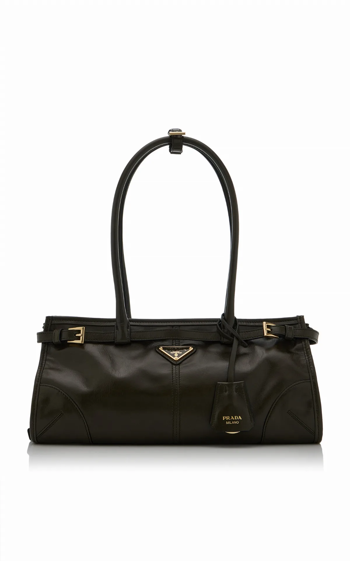 Bonnie Medium Leather Bag by Prada