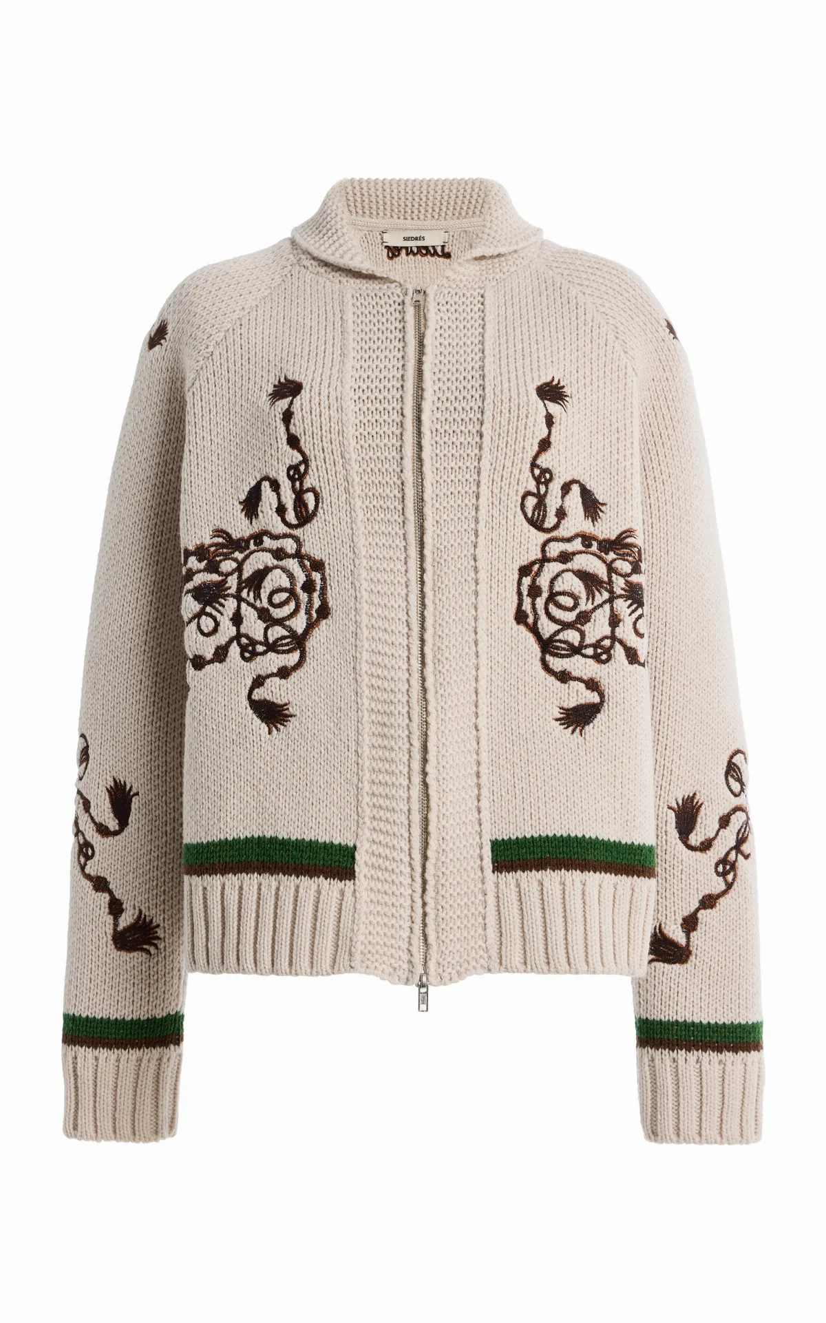 Niasa Wool-Blend Cardigan by Siedrs