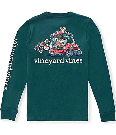 Ho Ho Drive Graphic Long Sleeve T-Shirt by Vineyard Vines