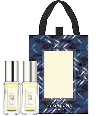 Vanilla Scotch and Tangerine & Honey Mini Cologne Duo Holiday Gift Set by Jo Malone London