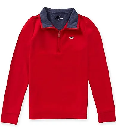 Saltwater Quarter Zip Pullover by Vineyard Vines