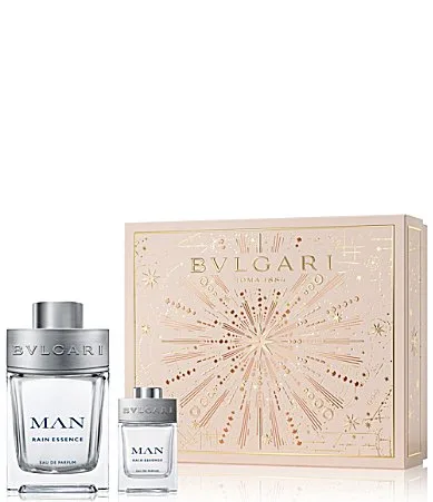 Man Rain Essence Eau De Parfum Holiday 2-Piece Gift Set by BVLGARI