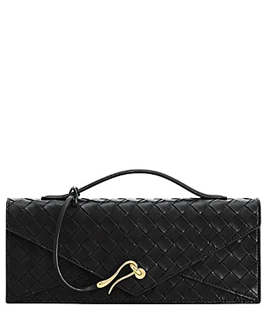 Celeste Woven Vegan Leather Textured Envelope Top Handle Bag by Jw Pei