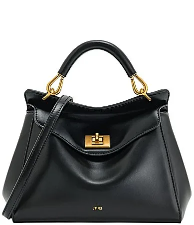 Lucia Vegan Leather Classic Top Handle Crossbody Bag by Jw Pei