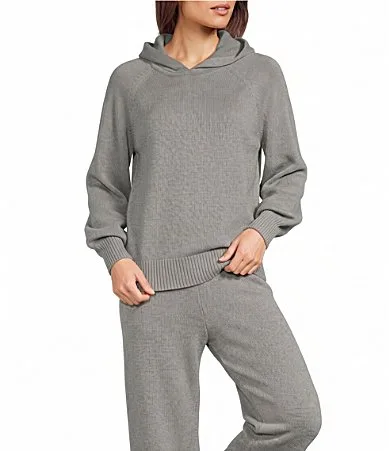 Nz by NIC + ZOE Long Raglan Sleeve Hooded Coordinating Sweater by NIC + ZOE