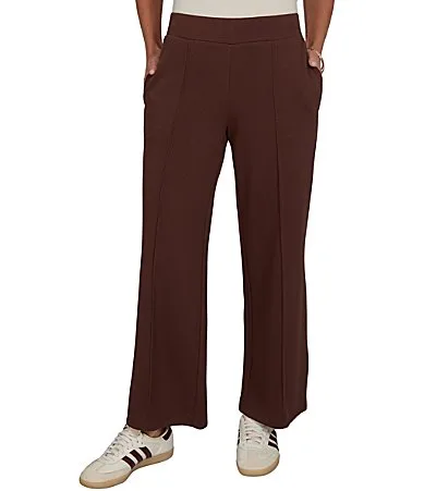 Scuba Pique Elongated Seam Pull-On Pants by Ruby Rd