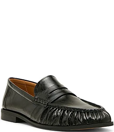 Quest Patent Leather Penny Loafers by Steve Madden