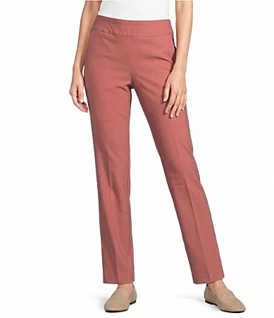 Stretch Pull on Straight Leg Pants by Allison Daley