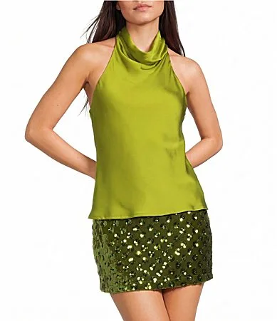 Cowl Neck Sleeveless Top by GB