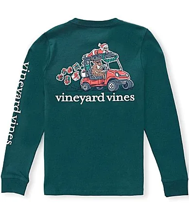 Ho Ho Drive Graphic Long Sleeve T-Shirt by Vineyard Vines