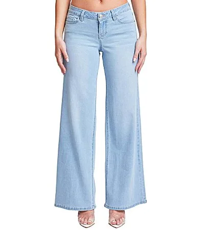 Low Rise Wide Leg Jeans by Ymi Jeanswear