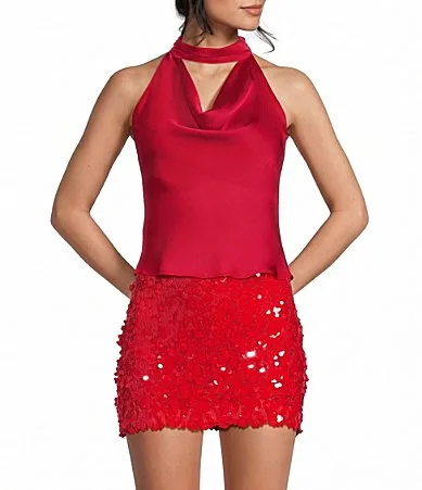 Sleeveless Halter Top by GB