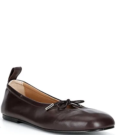 Rosalind Leather Ballet Flats by Alohas