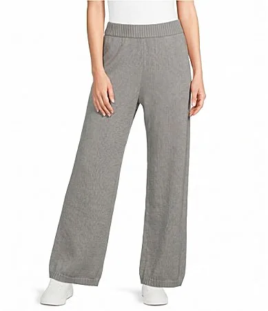 Nz by NIC + ZOE Billie Ribbed Elastic Waistband Pull-On Coordinating Sweater Pants by NIC + ZOE