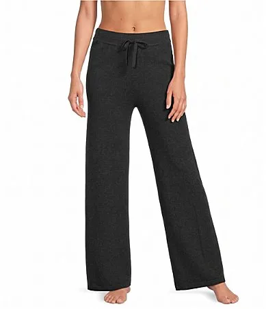 Cashmere Coordinating Drawstring Tie Lounge Joggers by Van Winkle & Co