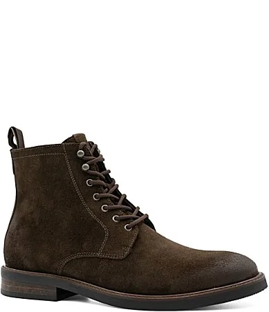 Garrett Plain Toe Suede Boots by Flag LTD