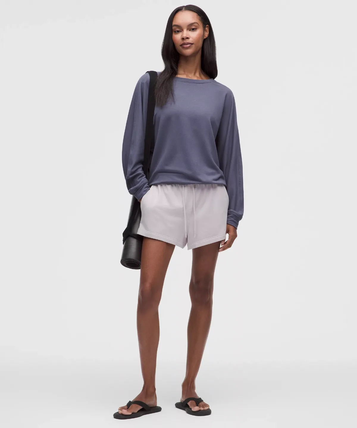 BeCalm Mid-Rise Short 3 by Lululemon